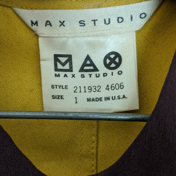 Vintage 90s Max Studio top and Palazzo pants sz 1 - Picture 3 of 11